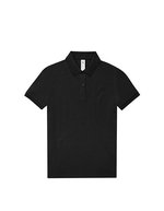 B&C Poloshirt My Polo 210 Baumwolle für Damen, Amalfi Yellow L, BCPW463 – Black
