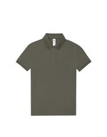 B&C Poloshirt My Polo 210 Baumwolle für Damen, Amalfi Yellow L, BCPW463 – Camo Green