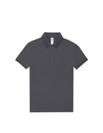 B&C Poloshirt My Polo 210 Baumwolle für Damen, Amalfi Yellow L, BCPW463 – Dark Grey (Solid)