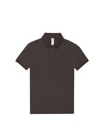 B&C Poloshirt My Polo 210 Baumwolle für Damen, Amalfi Yellow L, BCPW463 – Roasted Coffee