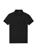 B&C My Eco Polo 65/35 aus recyceltem Material, Acid Lime XS, BCPW465 – Black