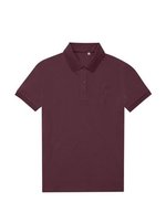 B&C My Eco Polo 65/35 aus recyceltem Material, Acid Lime XS, BCPW465 – Burgundy
