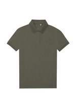 B&C My Eco Polo 65/35 aus recyceltem Material, Acid Lime XS, BCPW465 – Camo Green