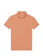 B&C My Eco Polo 65/35 aus recyceltem Material, Acid Lime XS, BCPW465 – Melon Orange