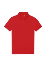 B&C My Eco Polo 65/35 aus recyceltem Material, Acid Lime XS, BCPW465 – Pop Tomato
