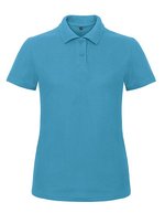 B&C Poloshirt ID.001 aus Baumwolle für Damen – Atoll