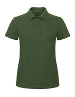 B&C Poloshirt ID.001 aus Baumwolle für Damen – Bottle Green