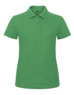 B&C Poloshirt ID.001 aus Baumwolle für Damen, Light Blue XL, BCPWI11 – Kelly Green