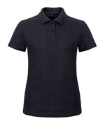 B&C Poloshirt ID.001 aus Baumwolle für Damen, Light Blue XL, BCPWI11 – Navy