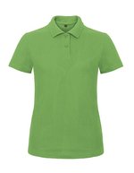 B&C Poloshirt ID.001 aus Baumwolle für Damen, Light Blue XL, BCPWI11 – Real Green