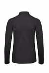 B&C Long-Sleeve Polo Shirt made of Cotton for Women, Heather Grey XXL, BCPWI13 – image 4