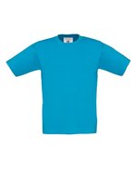 B&C T-Shirt Exact 150 Baumwolle für Kinder, White 1/2 (86/92), BCTK300 – Atoll