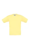 B&C T-Shirt Exact 150 Baumwolle für Kinder, White 7/8 (122/128), BCTK300 – Yellow