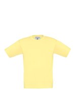 B&C T-Shirt Exact 150 Baumwolle für Kinder, White 1/2 (86/92), BCTK300 – Yellow