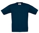 B&C T-Shirt Exact 190 aus Baumwolle für Kinder, White 3/4 (98/104), BCTK301 – Bild 3