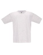 B&C T-Shirt Exact 190 aus Baumwolle für Kinder, White 3/4 (98/104), BCTK301 – Bild 2