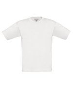 B&C T-Shirt Exact 190 aus Baumwolle für Kinder, White 3/4 (98/104), BCTK301 – White