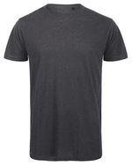 B&C Inspire Slub T-Shirt aus Bio-Baumwolle, Chic Anthracite S, BCTM046 – Bild 3