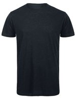 B&C Inspire Slub T-Shirt aus Bio-Baumwolle – Chic Black