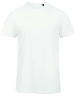 B&C Inspire Slub T-Shirt aus Bio-Baumwolle – Chic Pure White