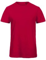 B&C Inspire Slub T-Shirt aus Bio-Baumwolle – Chic Red