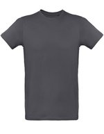 B&C Inspirational Plus T-Shirt aus Bio-Baumwolle, White S, BCTM048 – Dark Grey (Solid)