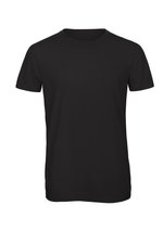 B&C Triblend T-Shirt mit Crewneck für Herren, Black M, BCTM055 – Bild 3