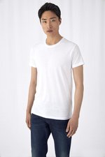 B&C Sublimation T-Shirt aus Recyclingpolyester für Herren, White S, BCTM062 – Bild 1