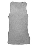 B&C Inspire Tank T-Shirt aus Bio-Baumwolle, White S, BCTM072 – Sport Grey (Heather)