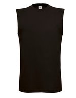 B&C Ärmelloses T-Shirt Exact Move Baumwolle, Black S, BCTM201 – Bild 2