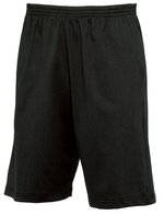 B&C Baumwoll-Shorts "Move" mit elastischem Bund, Black M, BCTM202 – Bild 3