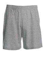 B&C Baumwoll-Shorts "Move" mit elastischem Bund, Black M, BCTM202 – Sport Grey (Heather)