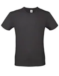 B&C Basic T-Shirt #E150 aus Baumwolle, Apricot XS, BCTU01T – Black Pure