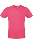 B&C Basic T-Shirt #E150 aus Baumwolle, Apricot XS, BCTU01T – Fuchsia