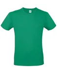 B&C Basic T-Shirt #E150 aus Baumwolle, Apricot XS, BCTU01T – Kelly Green