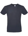 B&C Basic T-Shirt #E150 aus Baumwolle, Apricot XS, BCTU01T – Light Navy