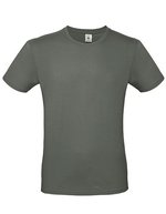 B&C Basic T-Shirt #E150 aus Baumwolle, White L, BCTU01T – Millennial Khaki