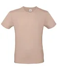 B&C Basic T-Shirt #E150 aus Baumwolle, Apricot XS, BCTU01T – Millennial Pink