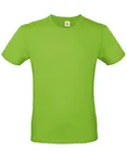 B&C Basic T-Shirt #E150 aus Baumwolle, Apricot XS, BCTU01T – Orchid Green