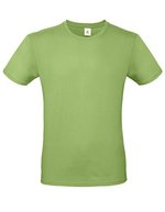 B&C Basic T-Shirt #E150 aus Baumwolle, White L, BCTU01T – Pistachio