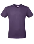 B&C Basic T-Shirt #E150 aus Baumwolle, Apricot XS, BCTU01T – Radiant Purple
