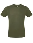 B&C Basic T-Shirt #E150 aus Baumwolle, Apricot XS, BCTU01T – Urban Khaki