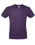 B&C Basic T-Shirt #E150 aus Baumwolle, Apricot XS, BCTU01T – Urban Purple