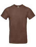 B&C Nachhaltiges Baumwoll-T-Shirt #E190 Rundhals, Apricot XS, BCTU03T – Chocolate