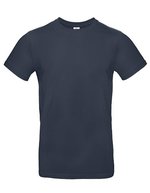 B&C Nachhaltiges Baumwoll-T-Shirt #E190 Rundhals, Apricot XS, BCTU03T – Navy