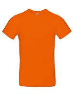 B&C Nachhaltiges Baumwoll-T-Shirt #E190 Rundhals, Apricot XS, BCTU03T – Orange