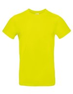 B&C Nachhaltiges Baumwoll-T-Shirt #E190 Rundhals, Apricot XS, BCTU03T – Pixel Lime