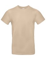 B&C Nachhaltiges Baumwoll-T-Shirt #E190 Rundhals, Apricot XS, BCTU03T – Sand