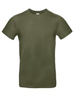 B&C Nachhaltiges Baumwoll-T-Shirt #E190 Rundhals, Apricot XS, BCTU03T – Urban Khaki