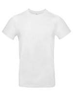 B&C Nachhaltiges Baumwoll-T-Shirt #E190 Rundhals, Apricot XS, BCTU03T – White